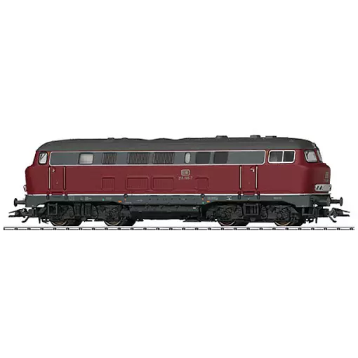 Locomotiva diesel serie BR 216 consegna "lollo" rosso