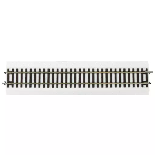 Rail droit G1, ballast blanc, 230mm Rocoline - Roco 42500 - HO 1/87 - Code 83 - 2R