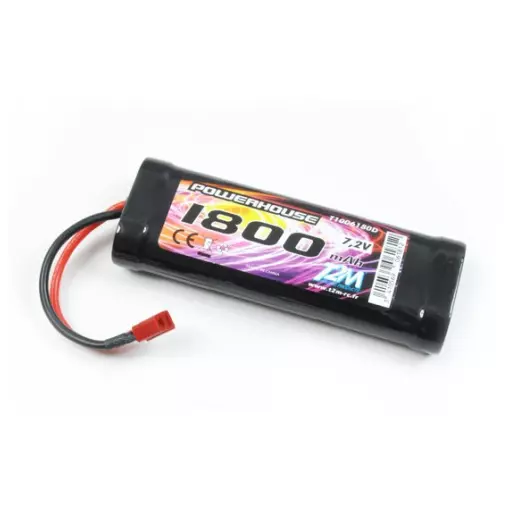 Accus 7.2V NiMh 1800mah - T2M T1006180D Pour RC Pirate Invader-Ninja-Crusher