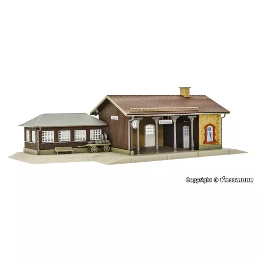 Stazione ferroviaria di Schönwies - Vollmer 43525 - HO 1/87 - 250 x 127 x 76 mm