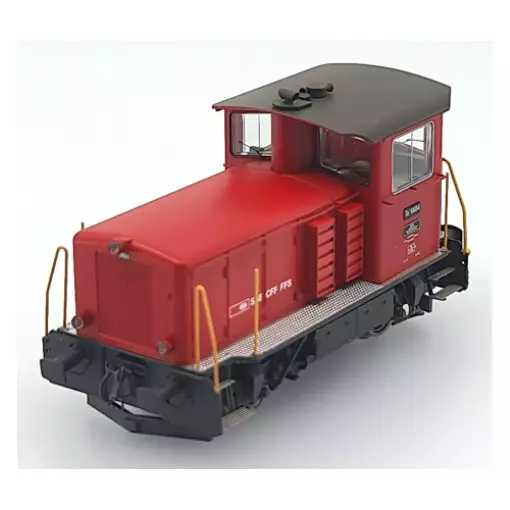 Diesellokomotive TMIV 232 Rot - DCC SOUND - MABAR 81524S - CFF - HO 1/87