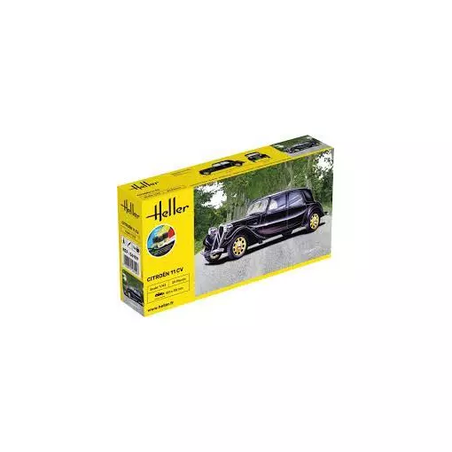 Kit de démarrage - Citroën 11CV - Heller 56159 - 1/43