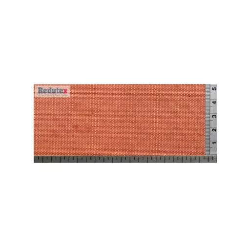 Dekorplatte - Redutex 160LD112 - N 1/160 - Ziegel plain