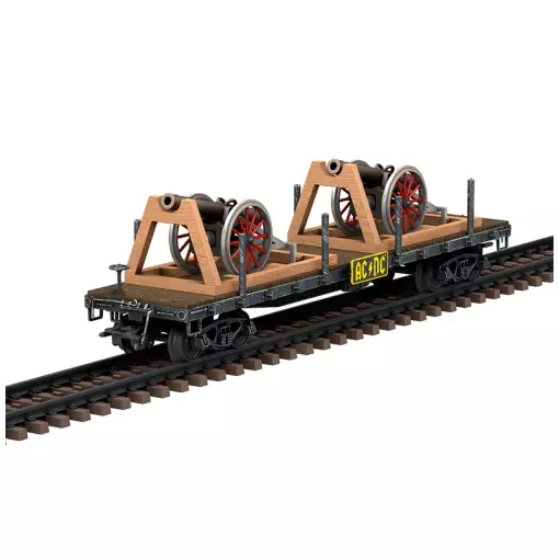 Wagon plat "For Those About To Rock" AC DC - Marklin 46930 - HO 1/87 - 3R