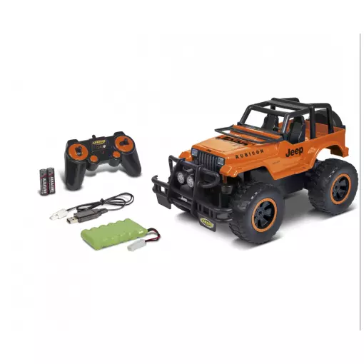 Jeep Wrangler 2.4G 100% RTR orange - Carson 500404270 - 1/12