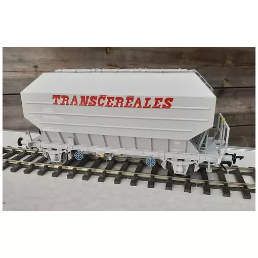 Wagon céréalier B. Richard Transcéréales - Rail 43 433020 - O 1/43 - SNCF - Ep III - 2R