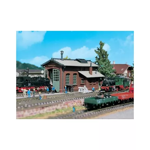 Remise à locomotive simple - VOLLMER 47607 - N : 1/160