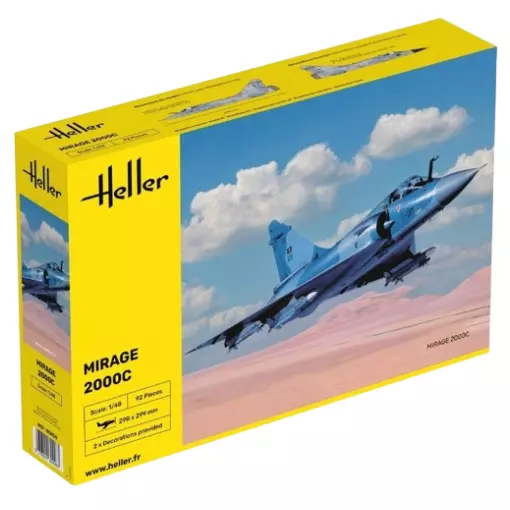 Avion de combat - Mirage 2000C - Heller 80426 - 1/48