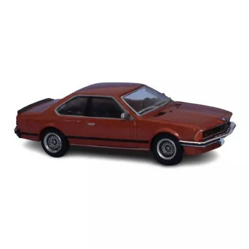 Sportive BMW 635 CSi metallic brown BREKINA 24359 - HO 1/87