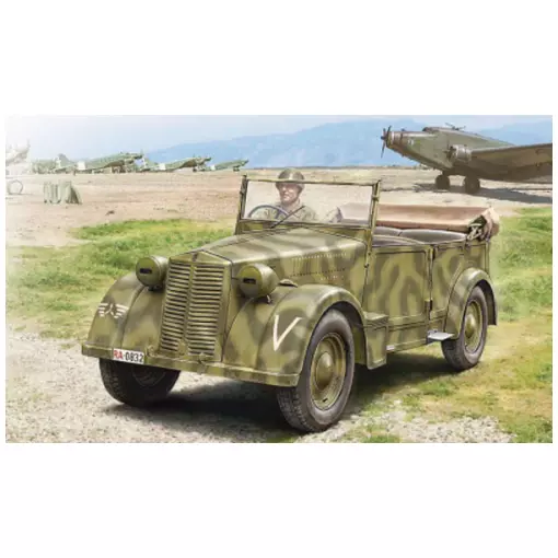 Militaire - Fia t 508 CM Coloniale - ITALERI 6550 - 1/35