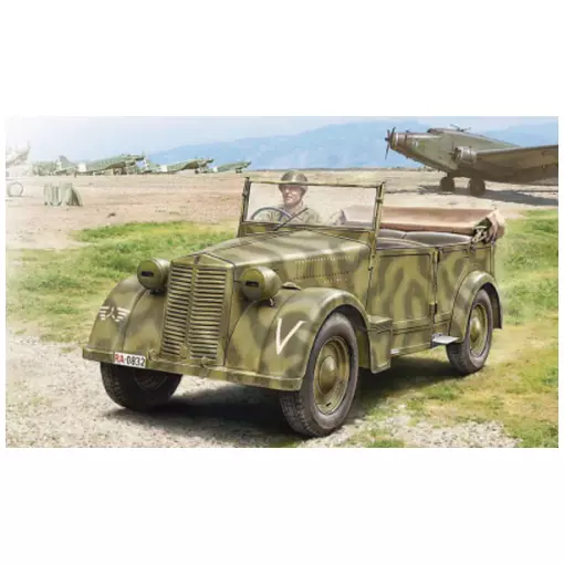 Militaire - Fia t 508 CM Colonial - ITALERI 6550 - 1/35