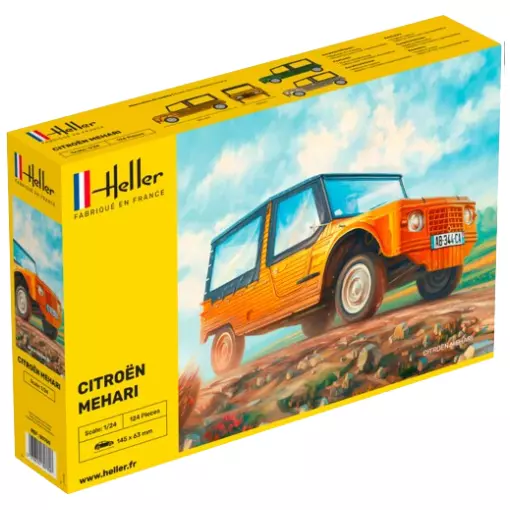 Citroën Mehari (version 1) - Heller 80760 - 1/24