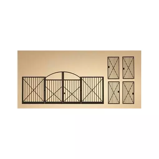 Metal gates - HO 1/87 - Auhagen 80208