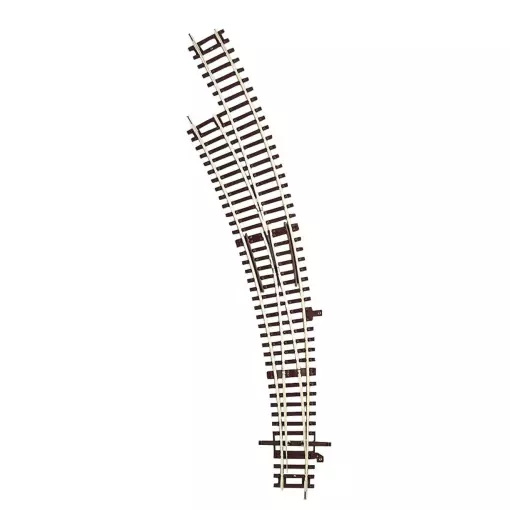 Aiguillage Courbe Gauche BWl5/6 R5 542.8mm 30° ROCO 42470/42474 - HO 1/87 - Code 83