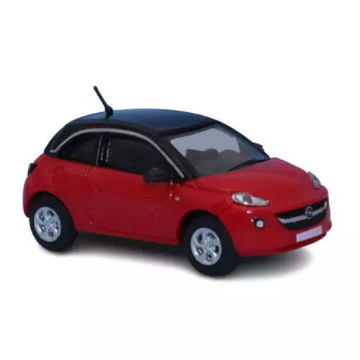 Opel Adam, rosso/nero, 2013 - PCX87 870380 - HO 1/87