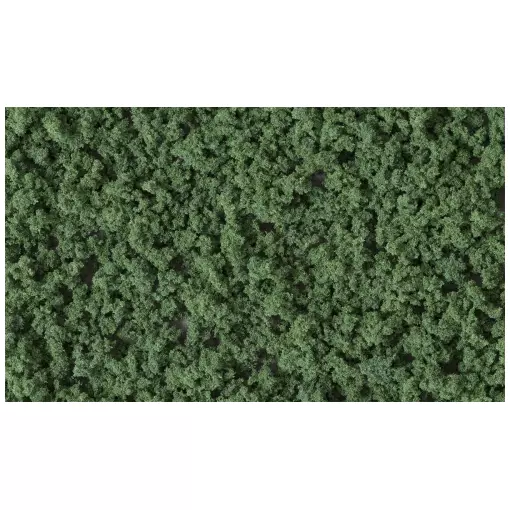 Sachet de flocage moyen vert foncé - Woodland Scenics FC137 - 353ml