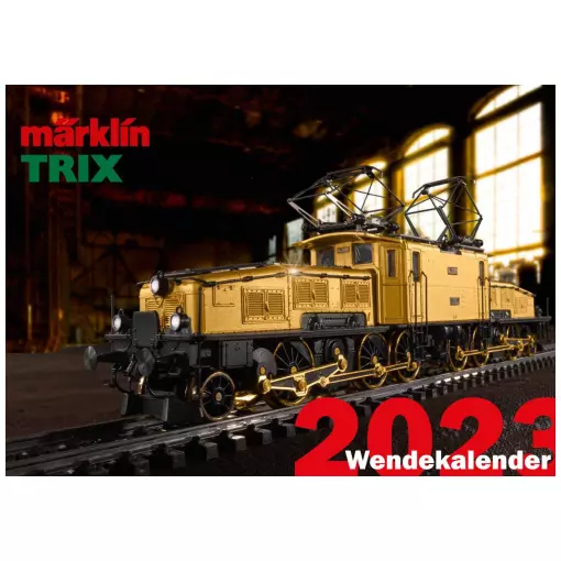 Omkeerbare wandkalender Märklin/Trix 2023 - Märklin 12546/.