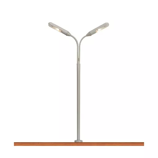 lampada da terra doppia