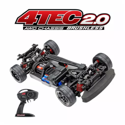 4-TEC 2.0, 4X4, Brushless 2S - Traxxas 83124-4 - 1/10 