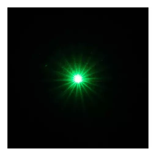5 groene LEDS