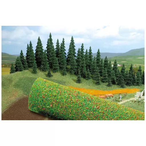 Tapis de décor fleurs estivales - Busch 7229 - Échelle universelle