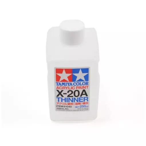 Diluant Acrylique X20A TAMIYA 81040 - 250 mL