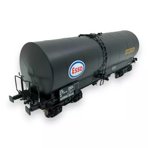 FAUVET-GIREL "ESSO-SIMOTRA" tank wagon - Ree Models WB-654 - HO 1/87 - SNCF - Ep IV - 2R