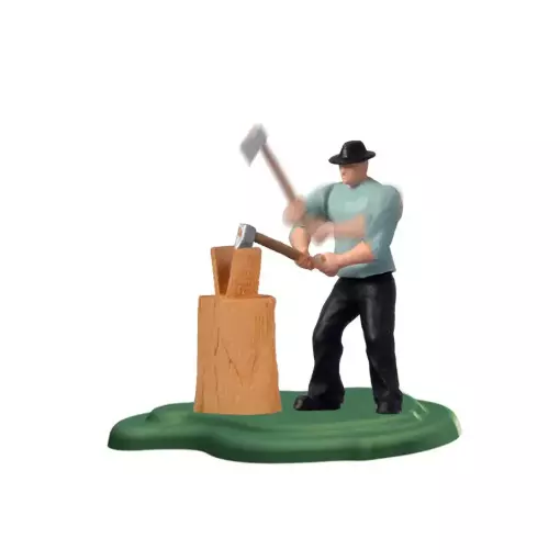 Animierte Holzfällerfigur