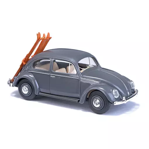 VW Coccinelle avec Porte-Skis - Busch 52965 - HO 1/87