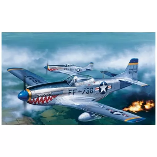 Avion P-51D Mustang - ITALERI I086 - 1/72 - 1939-1945