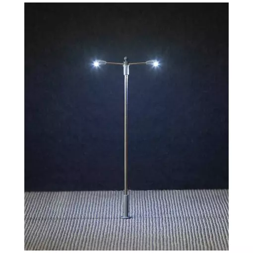 Set di 3 lampade da terra moderne doppie con LED - N 1/160 - Faller 272123