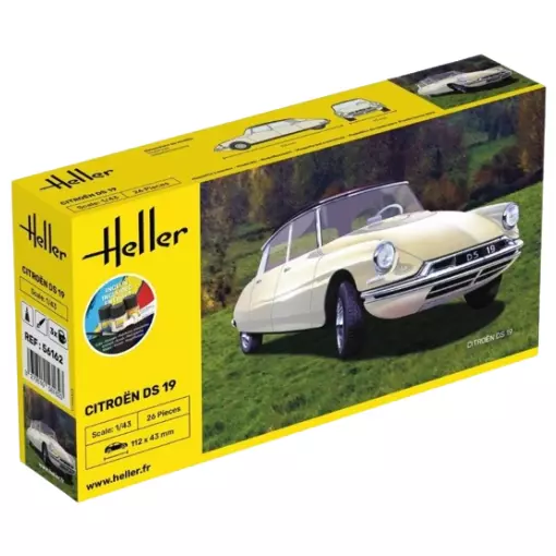 Citroën DS 19 - Heller 56162 - 1/43