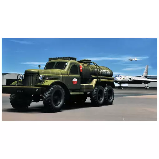 Camion de carburant soviétique - ZIL-157 - Trumpeter 01102 - 1/72