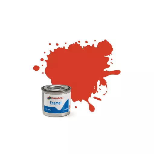 Signal Red Matt No. 174 - Humbrol