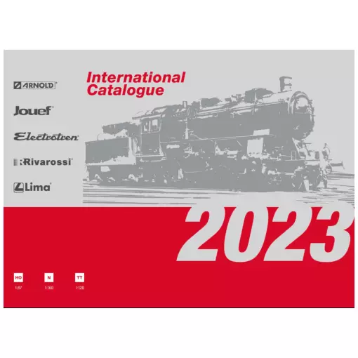 Catalogue HORNBY 2023 "ARNOLD-ELECTROTREN-JOUEF-LIMA-RIVAROSSI"