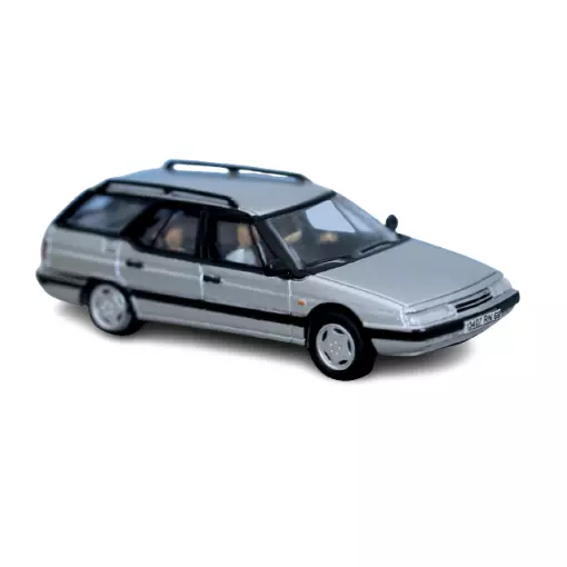 Citroën XM Kombi silbergrau, 3 Figuren PCX 870148 SAI 1608 - HO 1: 87