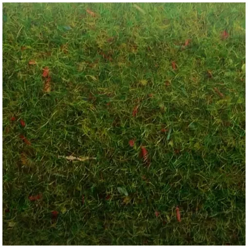 Tapis d'herbe "Gazon fleuri" 1200x600 NOCH 00270 - Toutes échelles