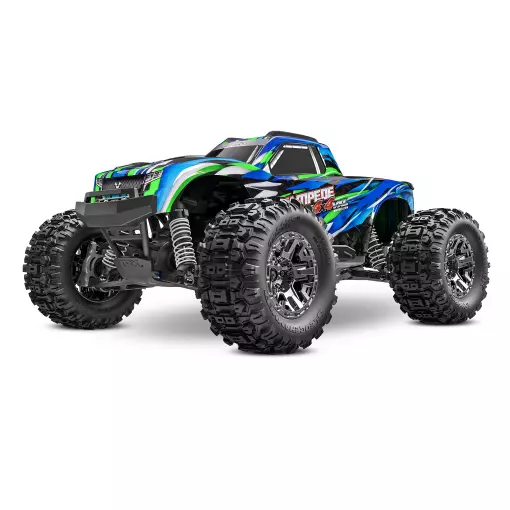 Monster Truck - Stampede 4x4 brushless 3S VXL RTR - Traxxas 90376-4-GRN - 1/10