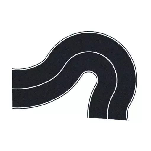 Curva universal / 2 piezas / 66 mm de ancho