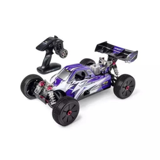 Virus V21 2.4Ghz Nitro Buggy RTR bleu - Carson 500204036 - 1/8