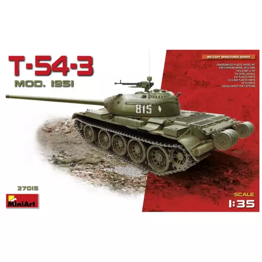 Char T-54-3 - Carson 550037015 - 1/35 