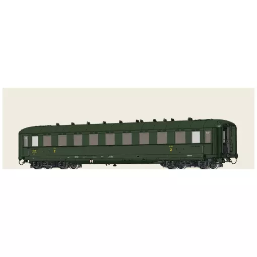 Carrozza passeggeri B10myfi - Brawa 51121 - HO 1/87 - SNCF - EP III - 2R