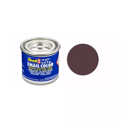 Peinture Émaillée Cuir Marron Mat RAL 8027 - Revell 32184