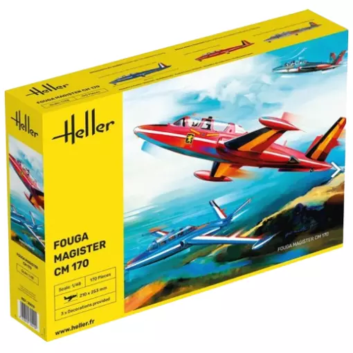 Fouga Magister CM 170 - Heller 30510 - 1/48