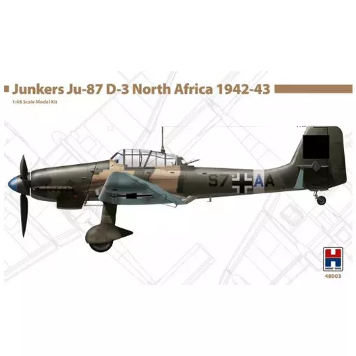 Junkers Ju-87D-3 - Hobby 2000 48003 - 1/48