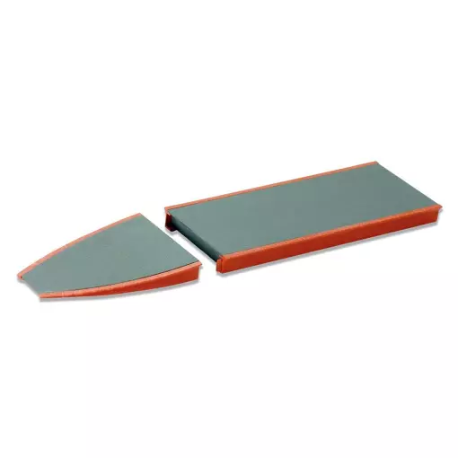 Set di 2 piattaforme di attracco, lunghezza totale 288 mm x larghezza 60 mm