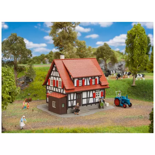 Maison à colombages - Faller 131374 - HO 1/87 - 121x126x95 mm