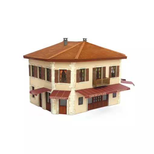 Café de la place - Bois Modélisme 107003 - HO 1/87