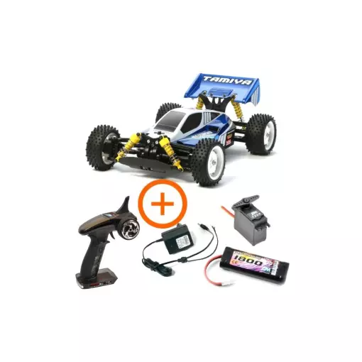 Buggy électrique - Neo Scorcher en KIT - T2M / Tamiya 58568L - 1/10 - 4WD 