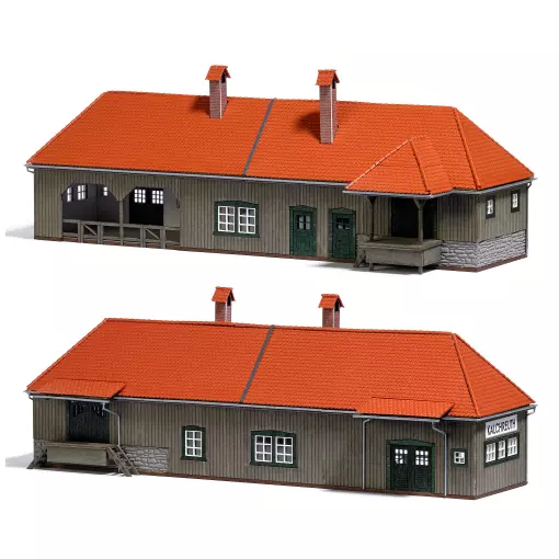 Kalchreuth railway station - Busch 1953 - HO 1/87